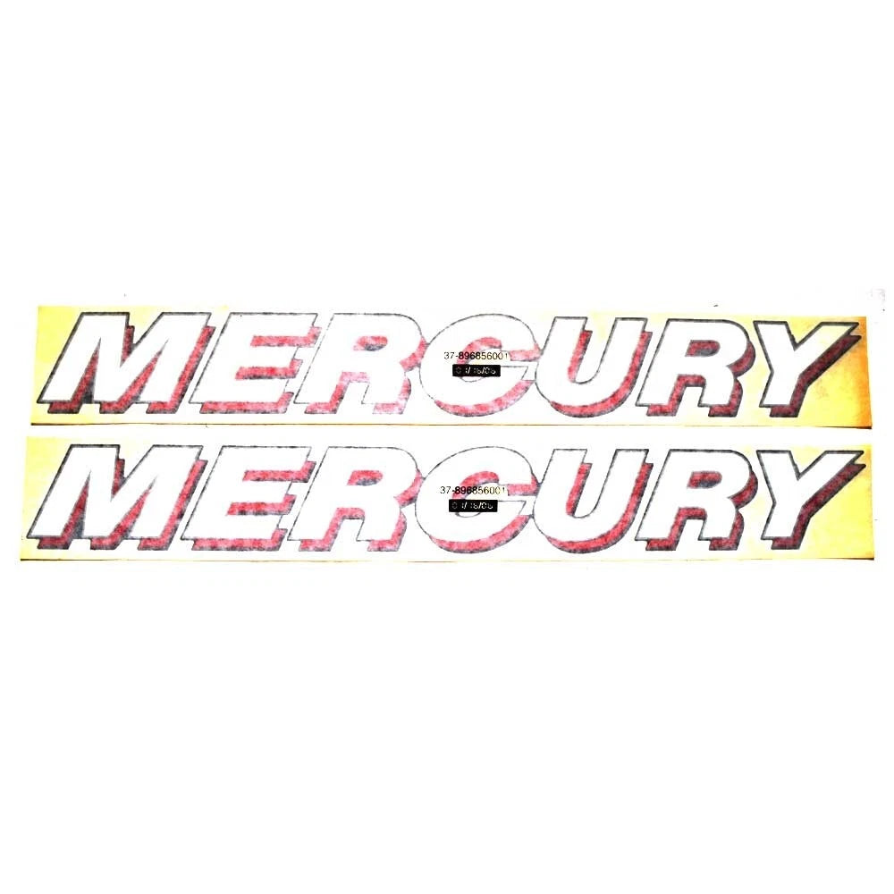 Mercury Quicksilver Boat Decal 37-883526A06 - 60 EFI Set