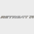 Lowe Boats Raised Emblem Model Decal 2312450 - Retreat 270 Sticker