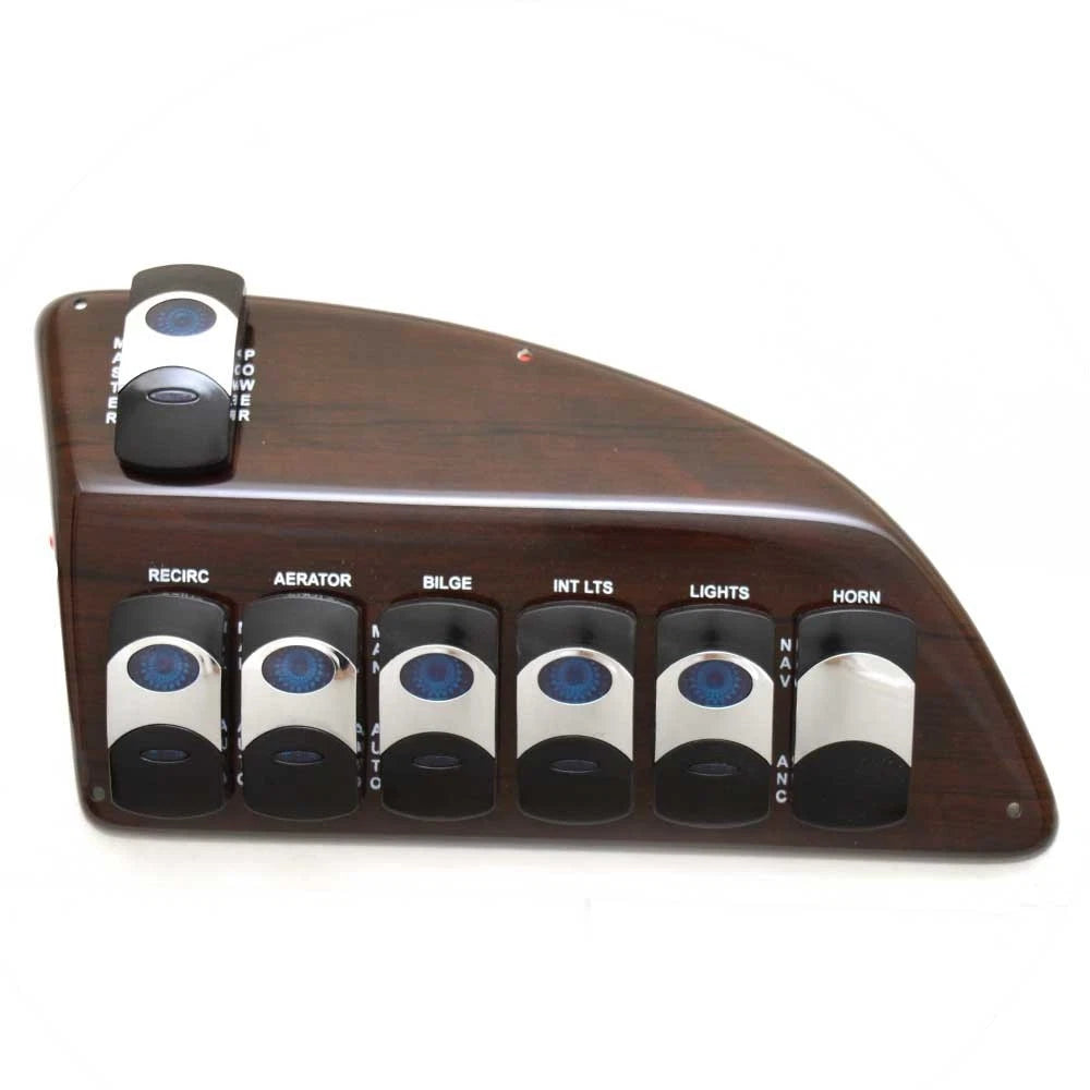 Lund Boat Rocker Switch Panel 2294781 - 2275 Baron Woodgrain