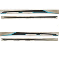 Chaparral Boat Graphic Decals 14.01092 - 19 H2O Blue Black Gray (4 PC)