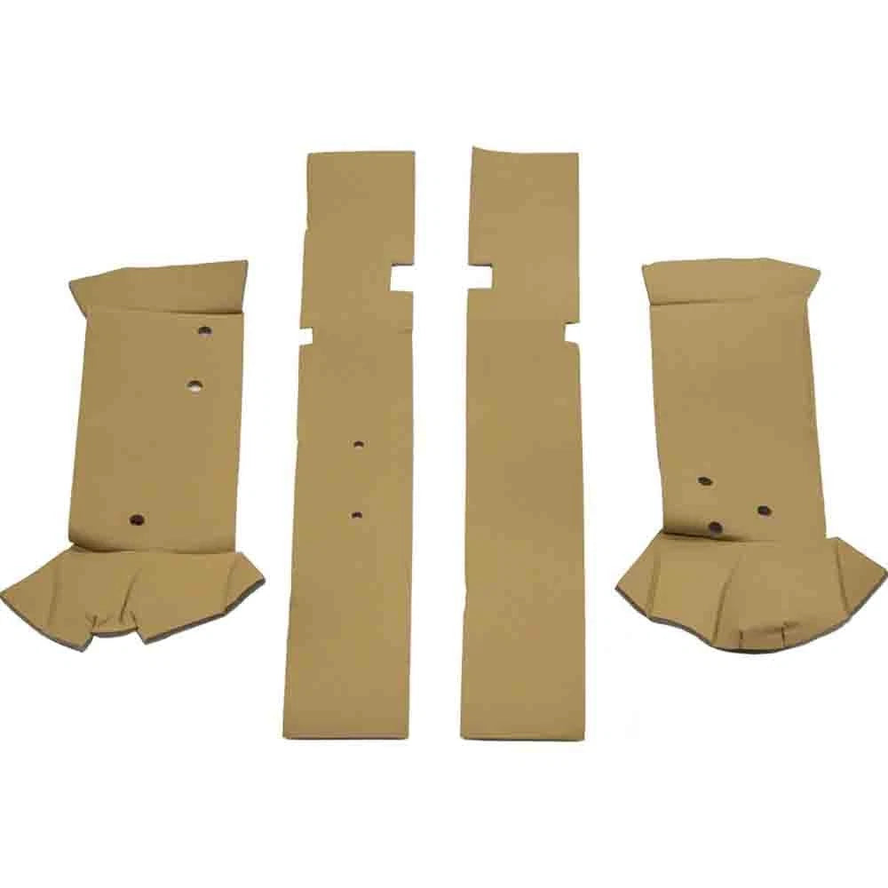 Fabric Cab Corner Post Cover Kit Fits John Deere Tractor 7200 7210 7400 7410