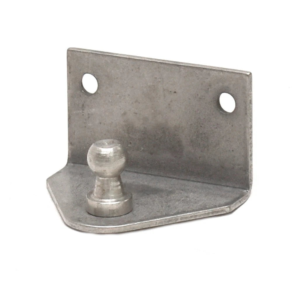 Boat Hatch Reverse Gas Shock Mounting Plate - 3/8 Inch Stainless