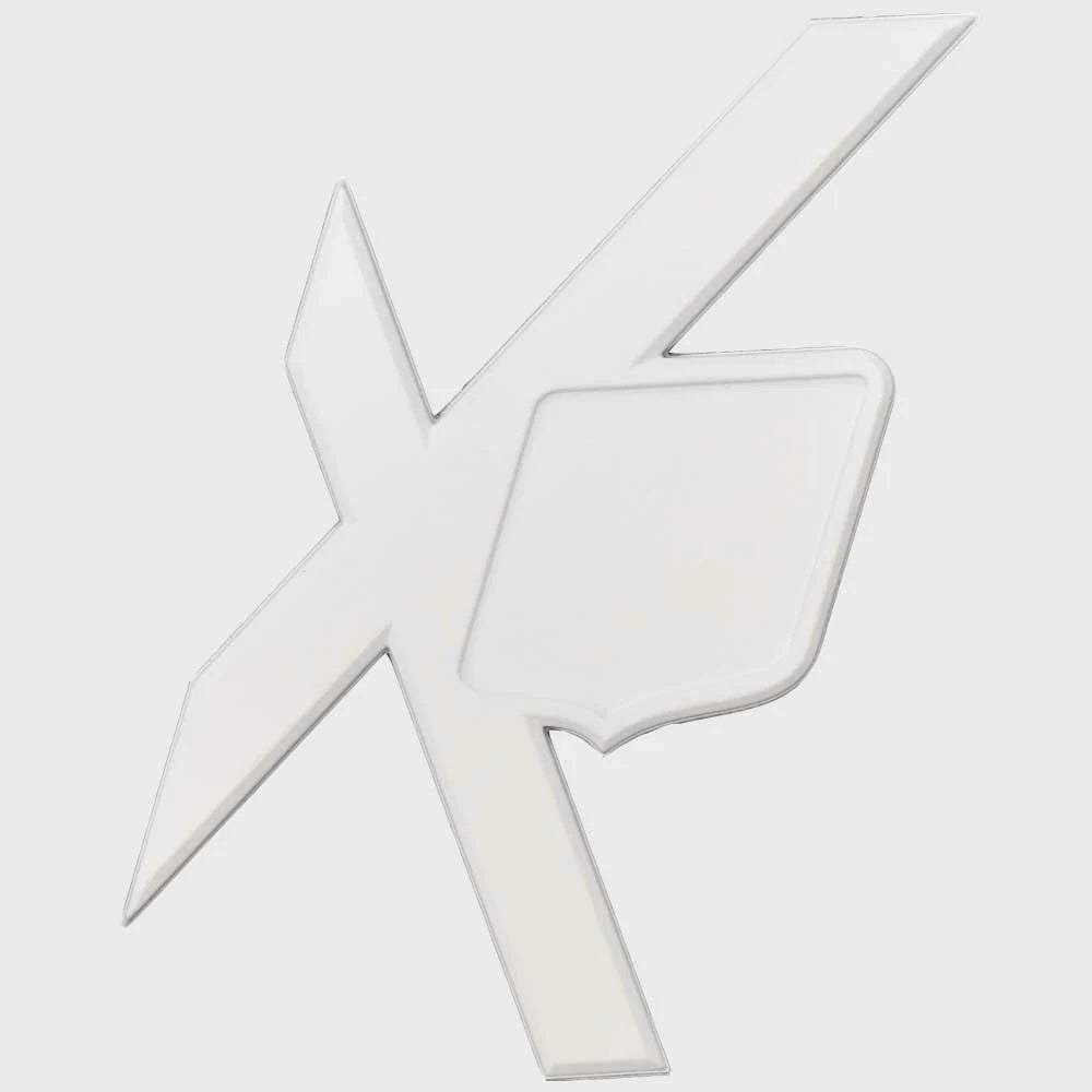 MasterCraft Boat Raised Emblem Decal 7502099 - X Series Badge Sticker 2017 White