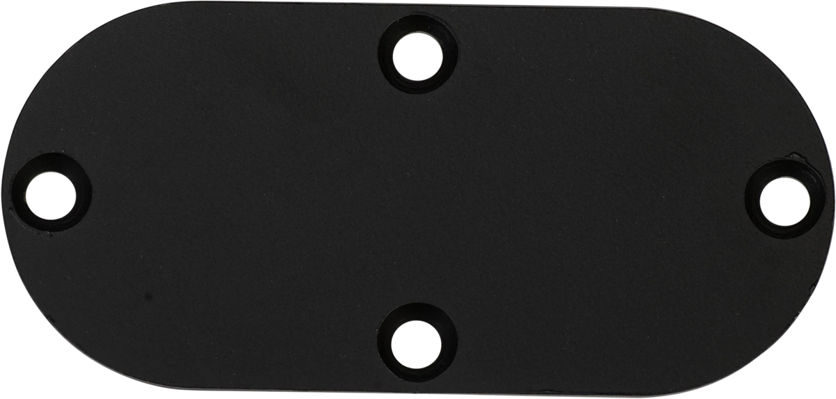 HardDrive Satin Black Inspection Cover for Harley Davidson V-Twin 2001-2006