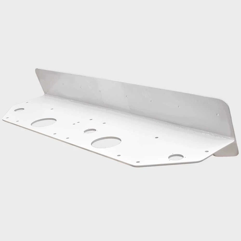 Stainless Marine Boat Motor Bracket - Fountain 68 Inch White (kit)