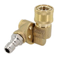 Advanced Swivel Coupler for High Pressure Washer Cleaning in Different Angles