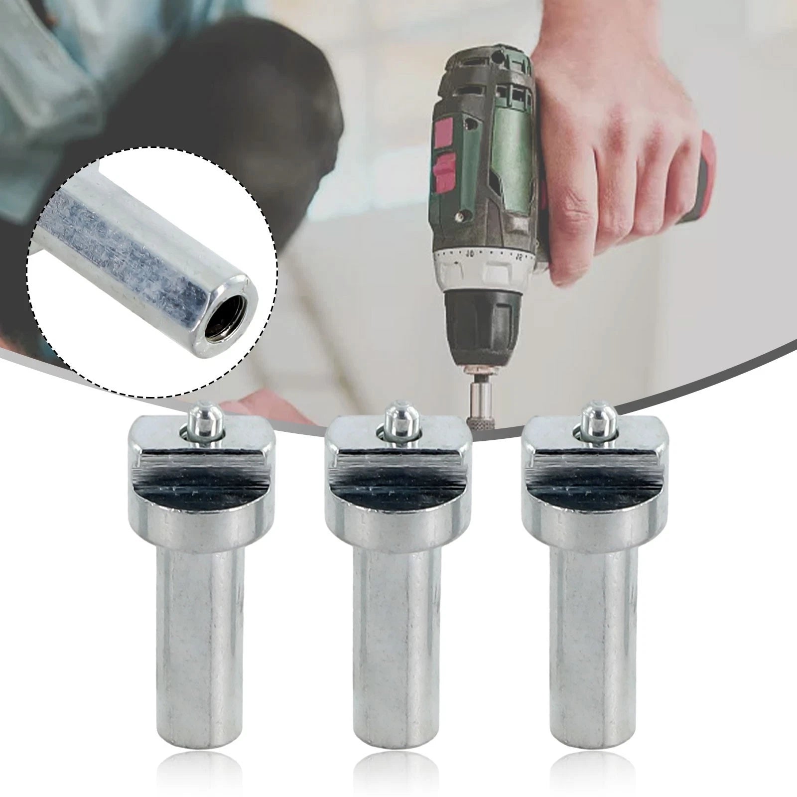 For Versatile Electric Drill Dredge Cleaner Adapter for Efficient Pipe Cleaning