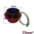 STONEDER Air Filter 44mm Cleaner for 2 Stroke 47cc 49cc Engine Carb Kids ATV