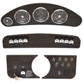 Rinker Boat Dash Panel Kit 2070097 - with Faria Gauges Woodgrain (4PC)