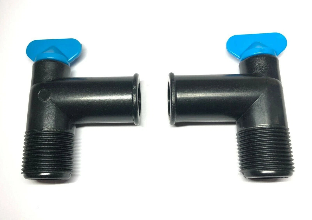 862210A01 2 Pcs 3/4" NPT Drain Elbow for MerCruiser MCM MIE V-6 & V-8 Engines