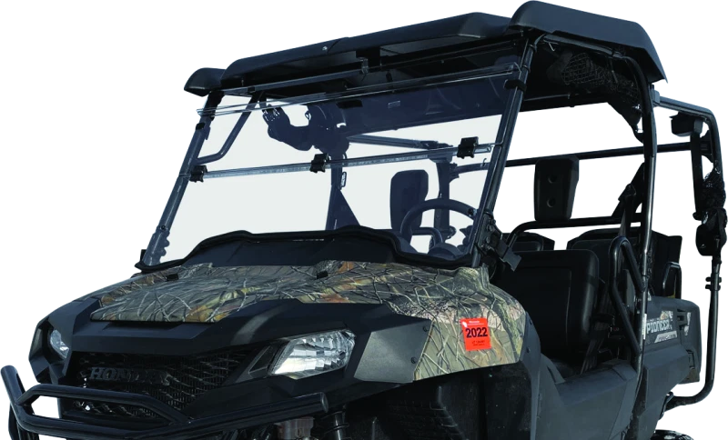 QuadBoss 14-22 Honda SXS700 Pioneer 700 Windbreak Folding Windshield