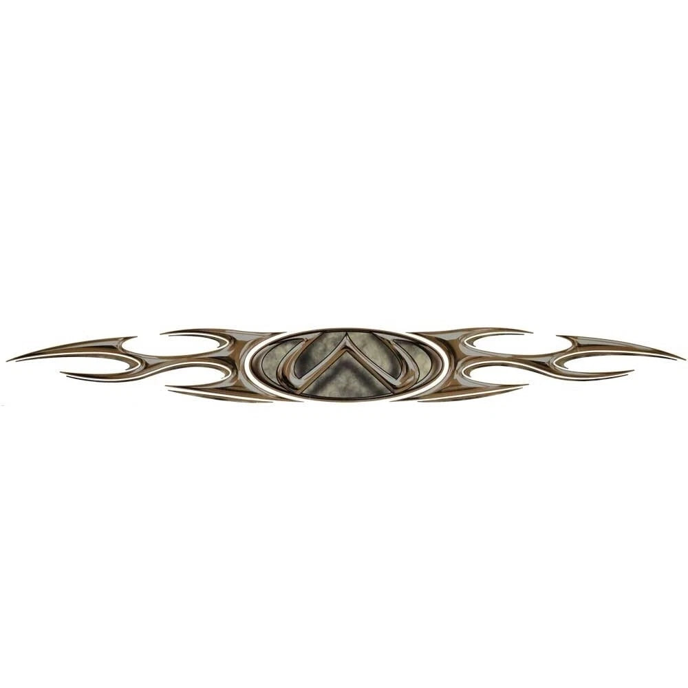 Malibu Boat Graphic Decal Sticker 5979006 - Wakesetter Silver Bronze