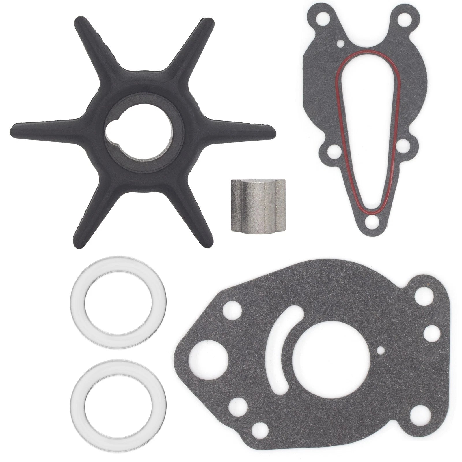 42038 Water Pump Impeller Service Kit for Mercury Force 6 8 9.9 15 HP Outboard