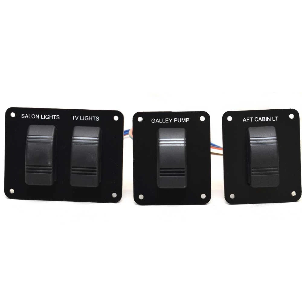Rinker Boat Interior Switch Panels 2230304 - 260 Express Cruiser (3PC)