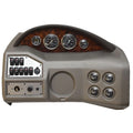 Regal Boat Gauge Panel Dash Console Shroud - Taupe Woodgrain