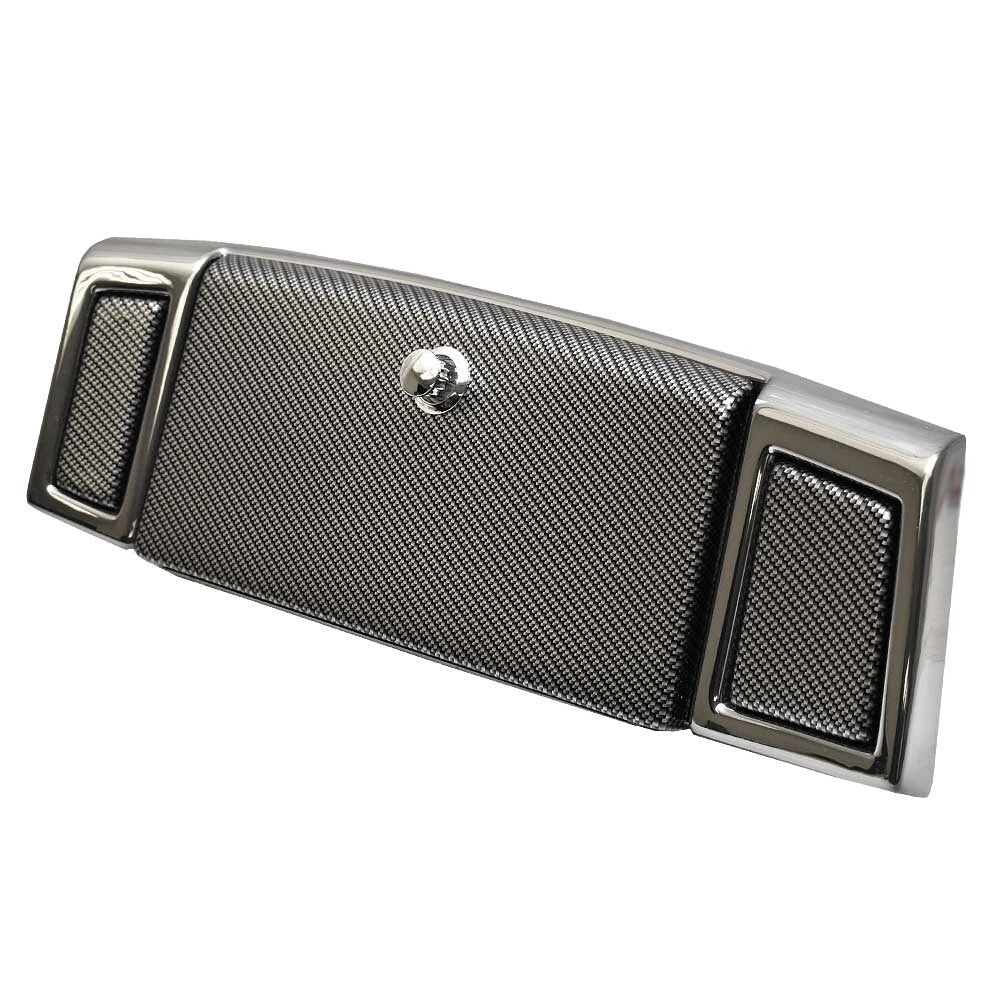Premier Pontoon Boat Glove Box 7-4666 - Black Silver 24 1/4 Inch