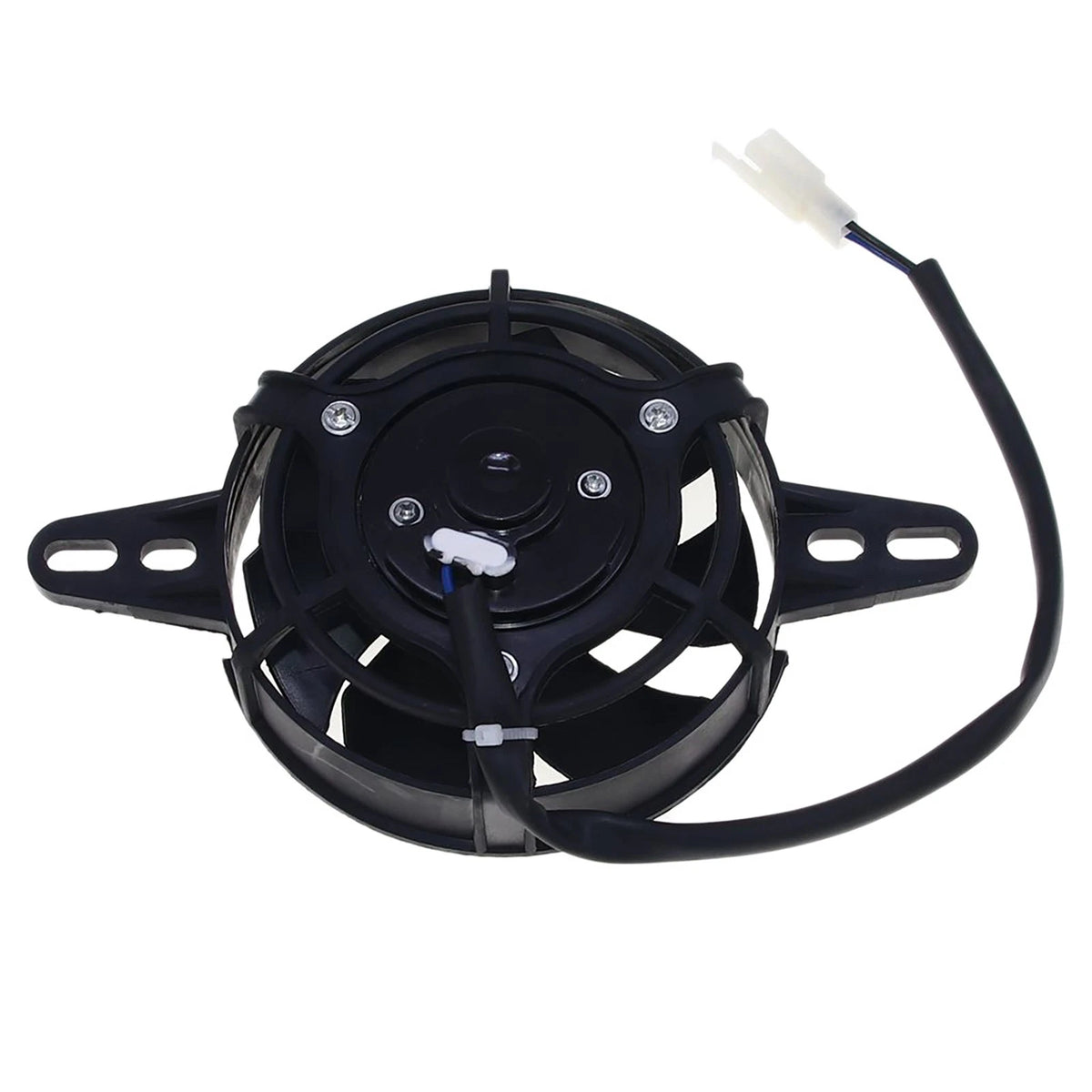 Universal Radiator Fan 4" 12V 300CFM for Chinese Quads ATVs UTVs Dirt Bikes