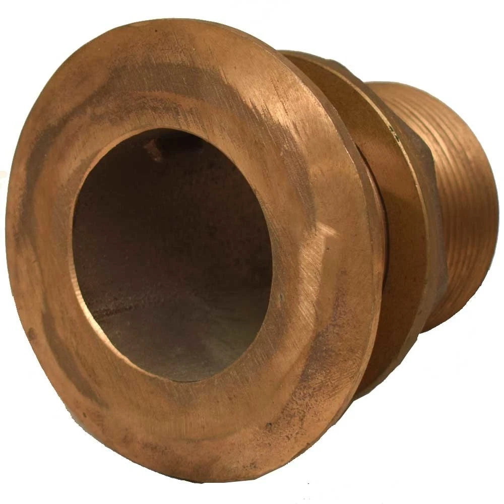 Tiara Boat Thru Hull 320239 - Straight 2 3/4 Inch Brass