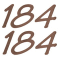 Lowe Boat Model Decals 1823437 - 184 Metallic Bronze Stickers (pair)