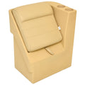 Toonmate Boat Lean Back Seat CRNER-DELX-LFT -SAND - Left Delux Sand