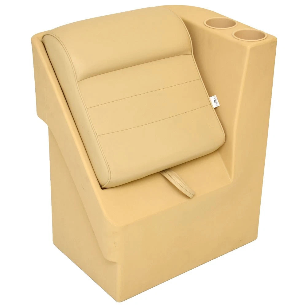 Toonmate Boat Lean Back Seat CRNER-DELX-LFT -SAND - Left Delux Sand