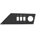 Bass CAT Boat Blank Gauge - Switch Panel - 13 1/2 X 4 1/4 Inch Grid