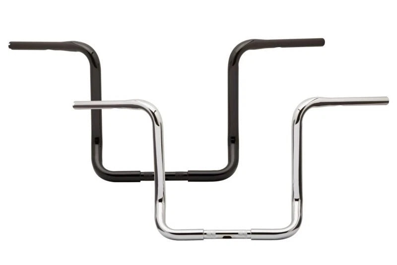 Burly Brand Bagger Ape Handlebar 15in Chrome – Fits Harley Touring 2008-2012