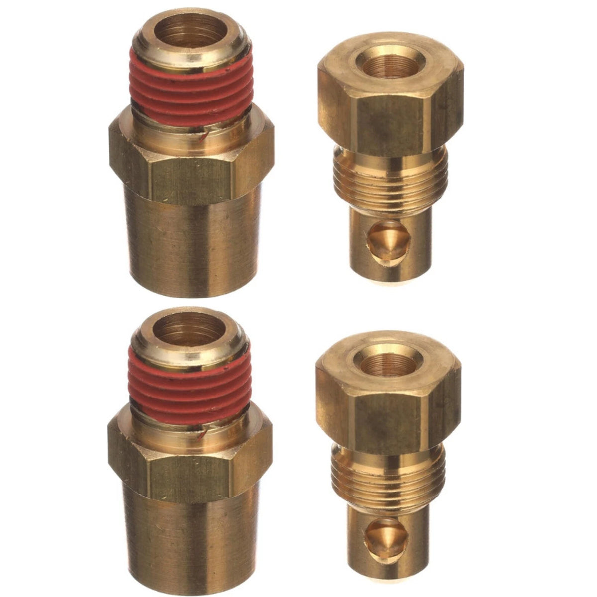 2 Exhaust Manifold Engine Block Drain Plug KIT for Mercruiser 22-16951Q1 16951Q1
