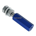 Blue 1/4" Quick Release Flag Pole Holder Mount for ATV UTV Dirt Bike Motorcycle