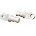 Cruisers Yachts Boat Bimini Eye Ends - 1/2 Inch White Plastic (pair)