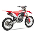 Yoshimura RS9T Full Stainless Exhaust/ Dual Muffler for Honda CRF250R 2018-2021
