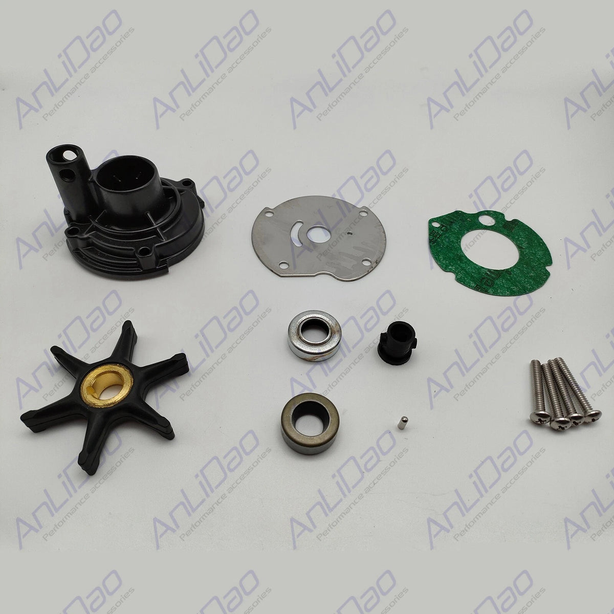 Replacement Fit Johnson Evinrude Outboard 9 1/2HP 10HP Water Pump Kit 382296