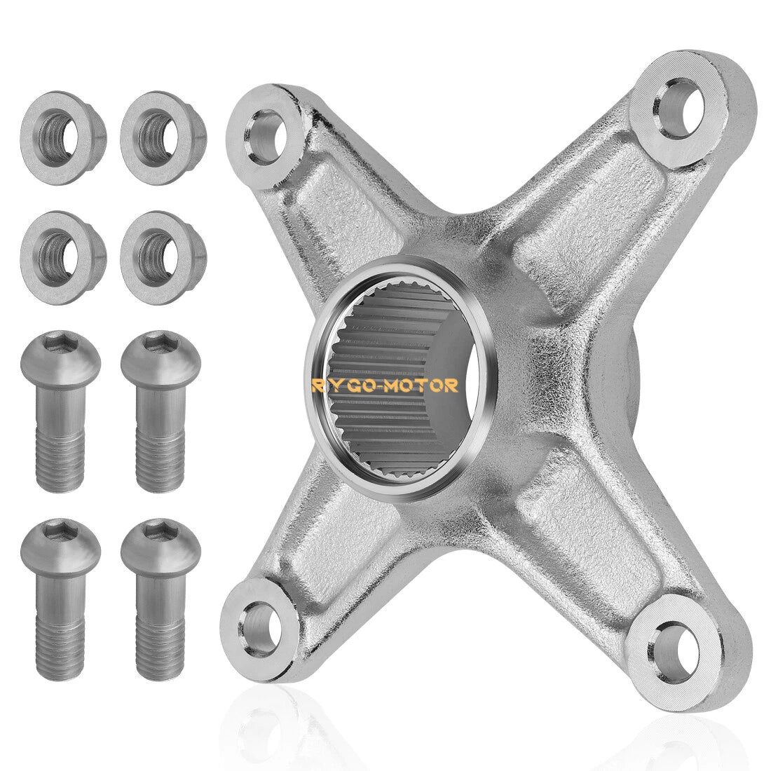 Rear Axle Sprocket Mount Hub Collar Holder Kit for Yamaha YFZ450 Raptor 700