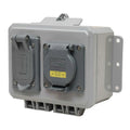 Tracker Boat Outlet Box - Shore Power 125 Volt 20 Amp