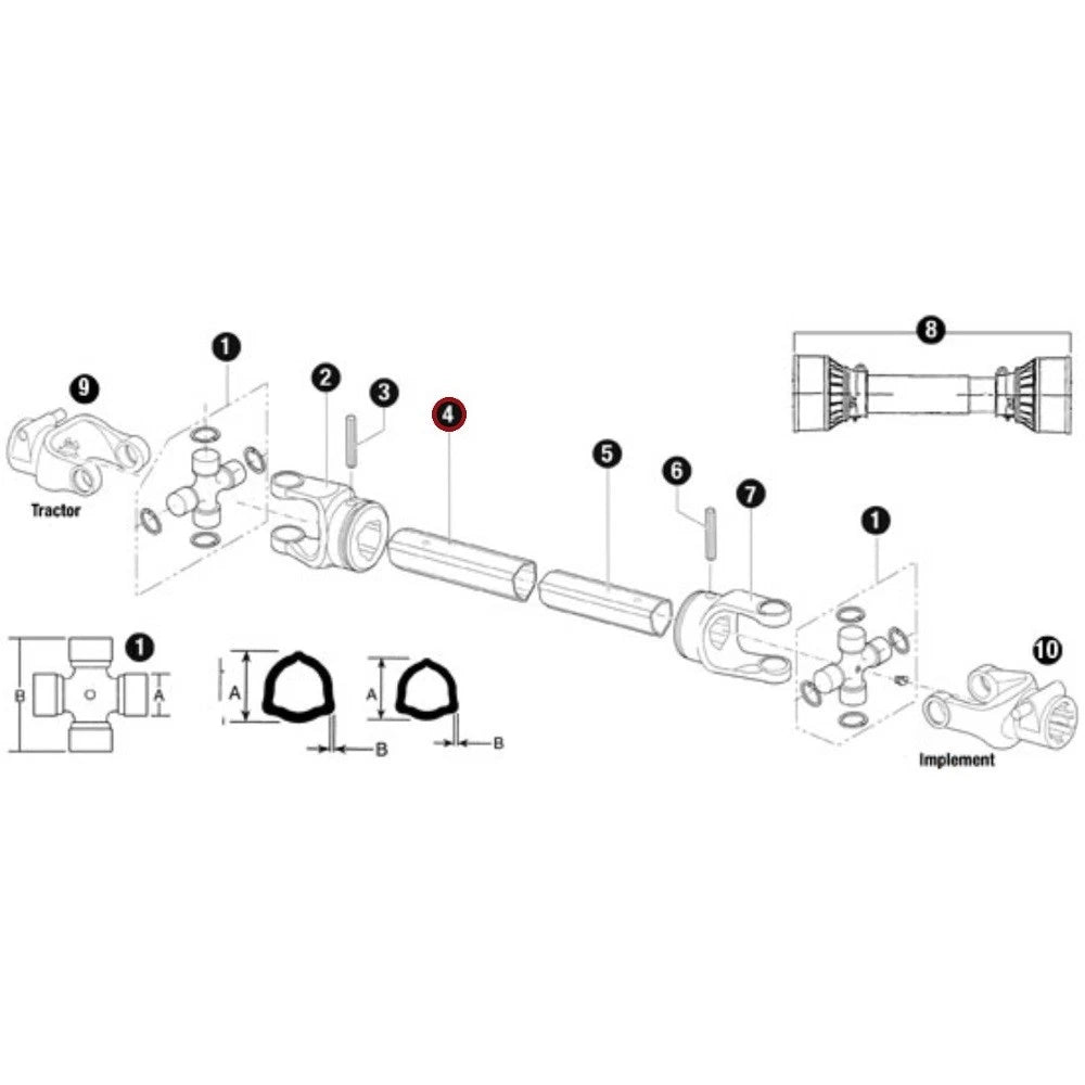 Tube 9842396 Fits Ford Holland 157