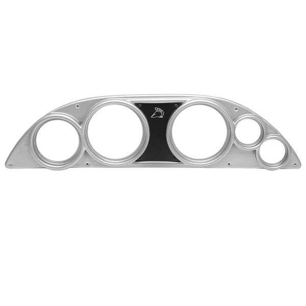 Ski Centurion Boat Blank Gauge Panel - Silver Plastic