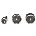 Faria Boat Gauge Set - Tachometer - Speedometer - Fuel Black (3PC)