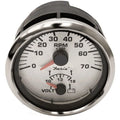 Faria Boat Tach/Volt Multifunction Gauge GTC048A - Lund Spun Sliver