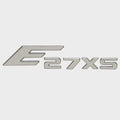 Crownline Boat Raised Emblem Decal 22350 - E27XS Silver Sticker