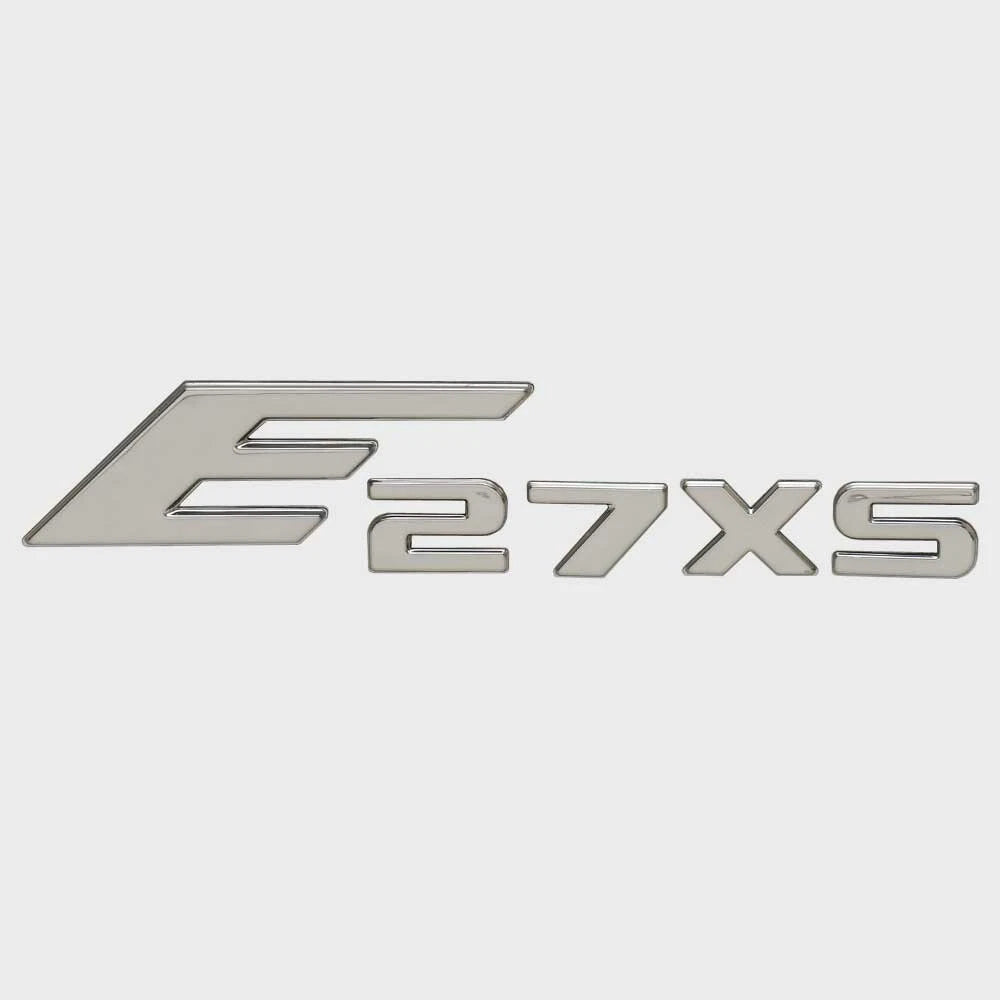 Crownline Boat Raised Emblem Decal 22350 - E27XS Silver Sticker