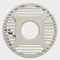 ASA Electronics Boat LED Speaker Grill RG10HW - 10 Inch White