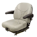 Gray Suspension Seat Fits Hustler Fits Exmark Fits Toro Fits Bobcat Dixie Choppe