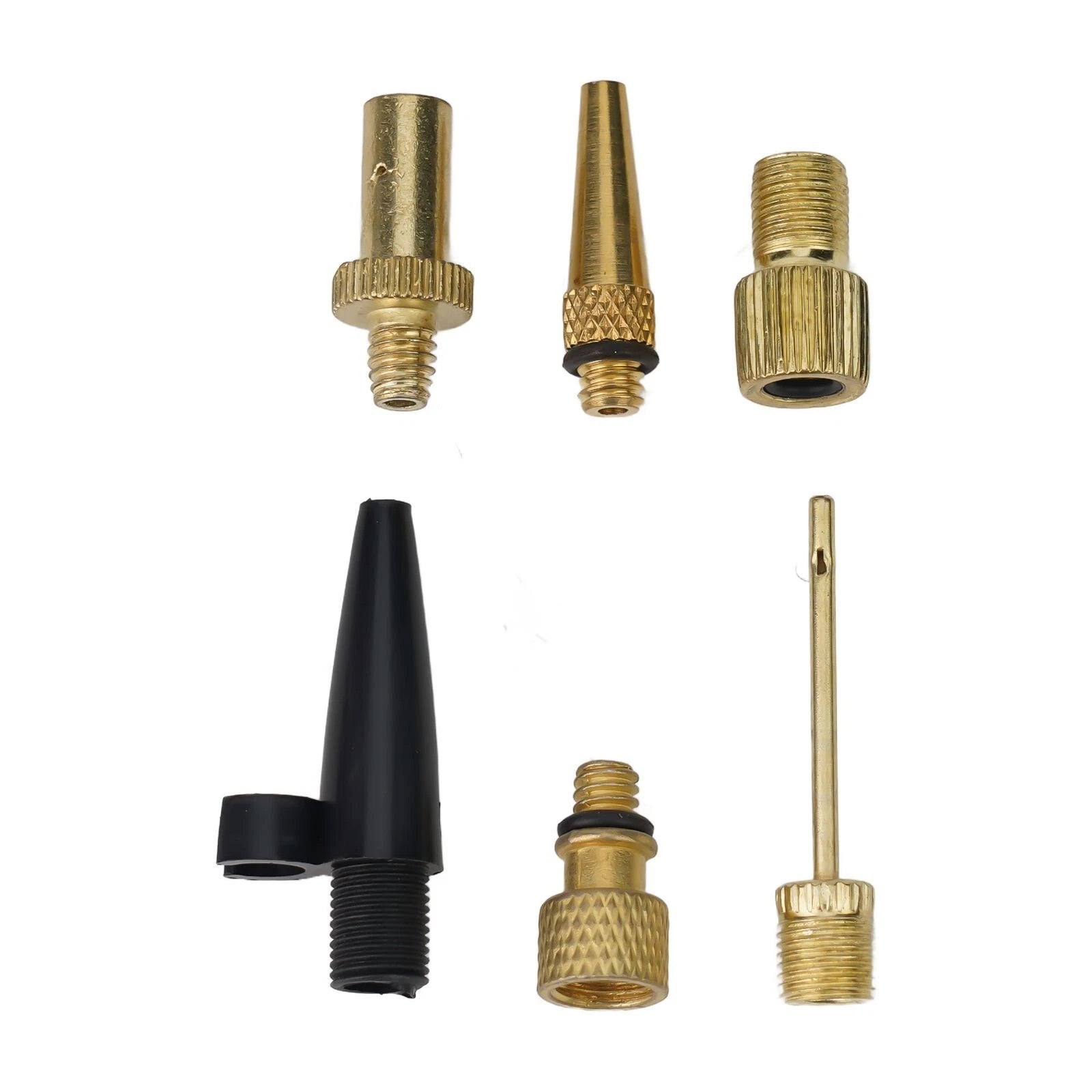 Bicycle Inflatable Needle Nozzle Air Valve Adapter Pump Tools Kit Sports Ball