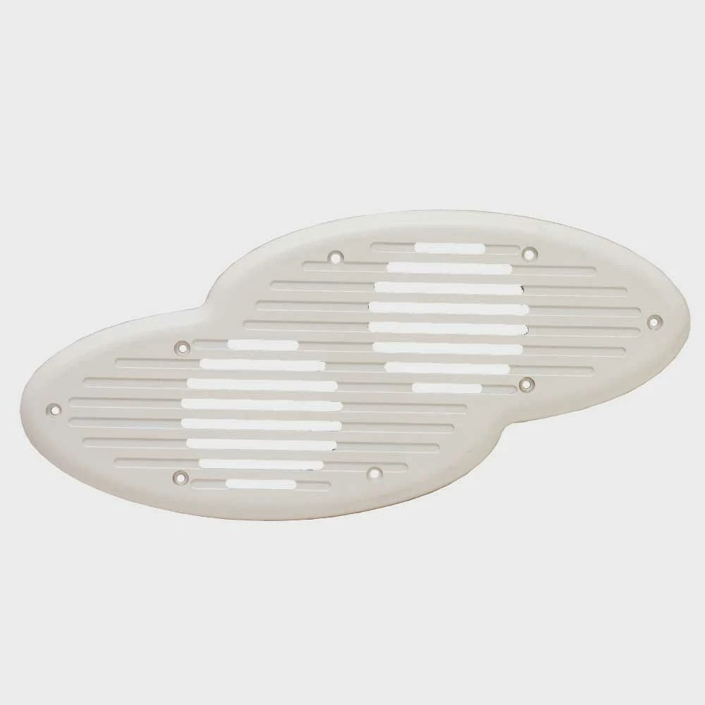 Baja Boat Horn Grille Cover - Dual 13 3/4 X 6 Inch White