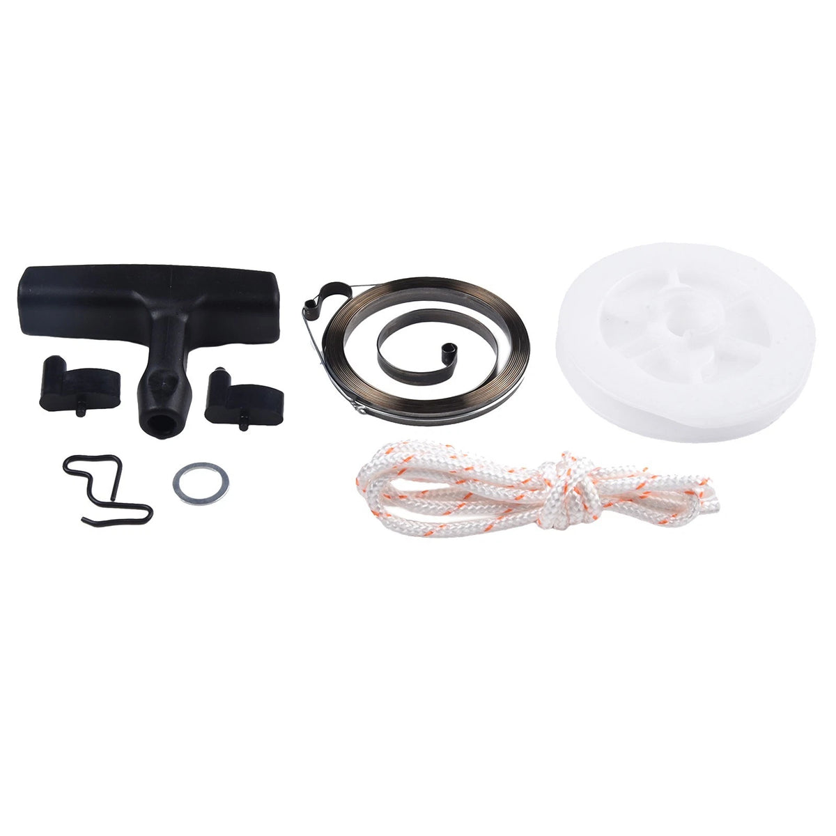 Tool Recoil Starter Replacement Set Rewind Accessories Parts Handle Rope Kit