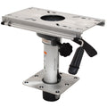Springfield Boat Seat Pedestal - 10 Inch Below Deck Slide/Swivel