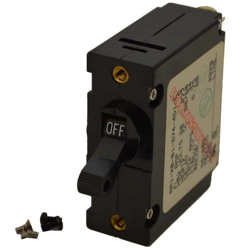 Carling Boat Circuit Breaker AA1-X0-01-674- 4D1-C - 5 Amp Toggle Black