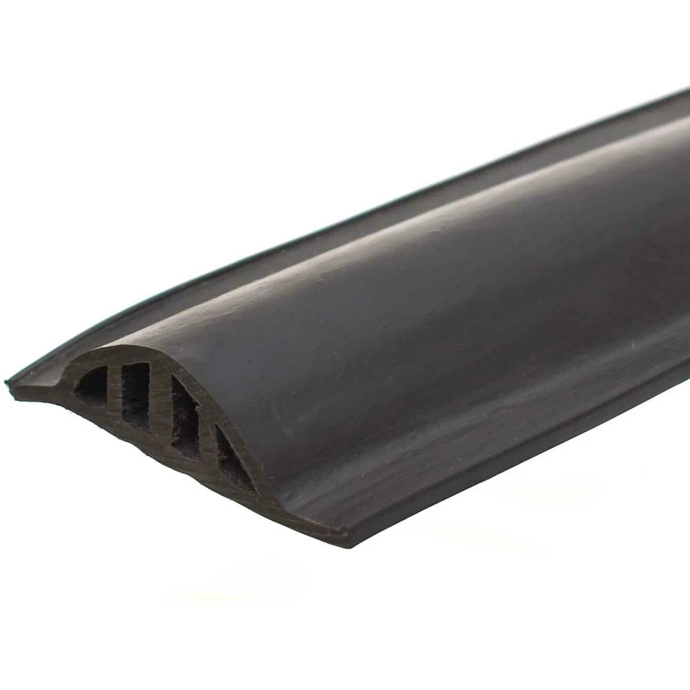 Barbour Boat Dock Pier Bumper F92480 - D Shape 3 5/8 Inch Black (10FT)