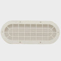 Crownline Boat Vent Grille Cover 35011 - Oval White Plastic