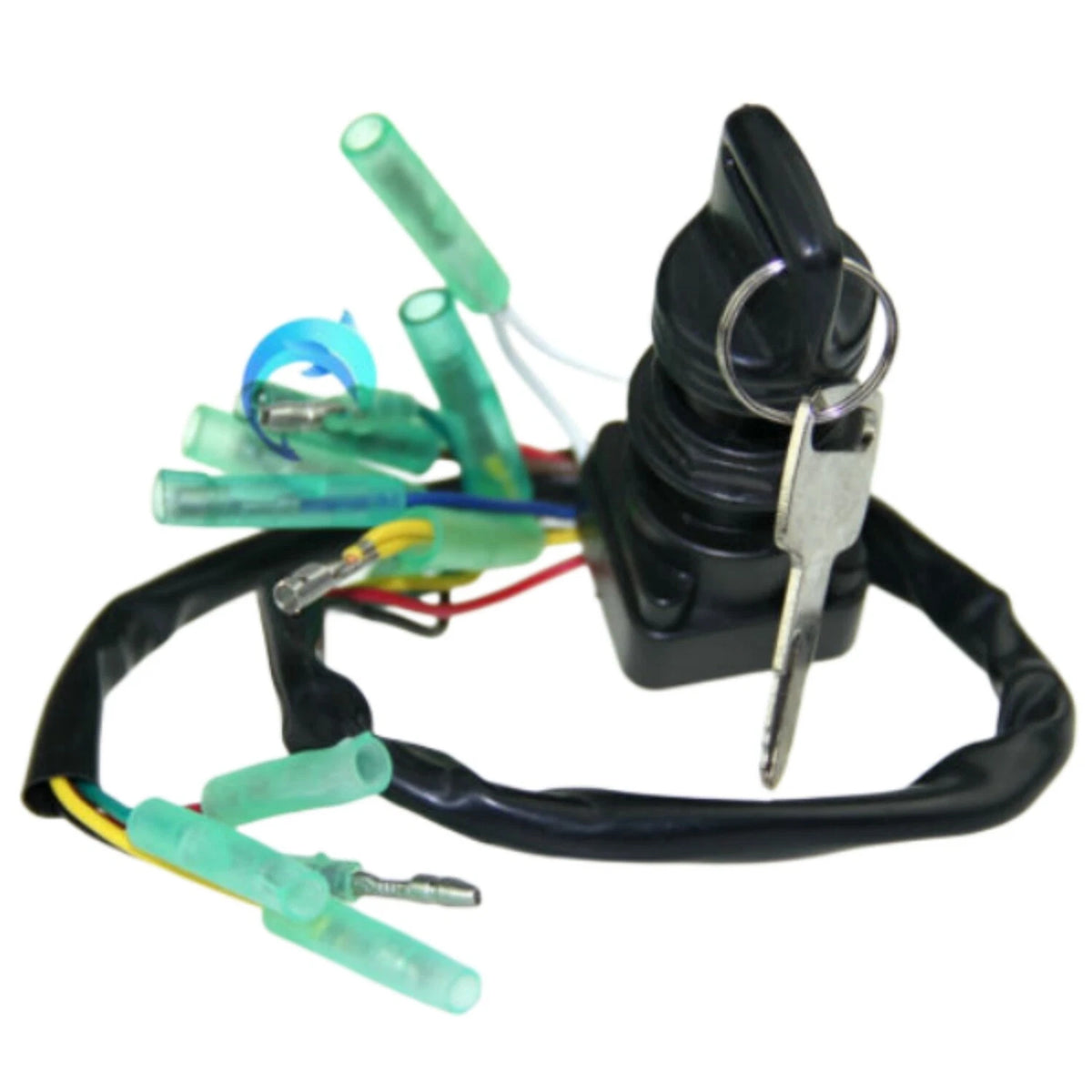 703-82510-45 Yamaha 2 4 Str Control Box Ignition Switch Key Outboard Motor